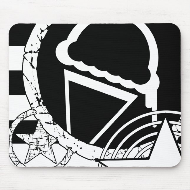 Tapis De Souris punk ice cream dripz (Devant)