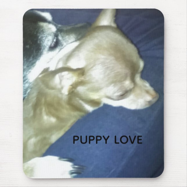 Tapis De Souris Puppy Love Mouse Pad (Devant)