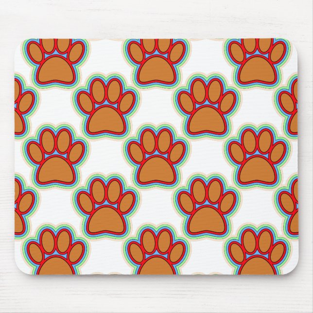 Tapis De Souris Puppy Paws (Devant)