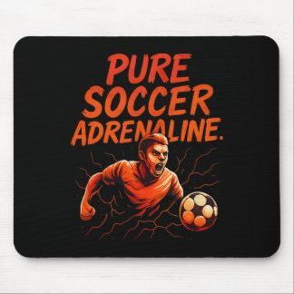 Tapis De Souris Pure Adrénaline de Football Graffiti Équipement de