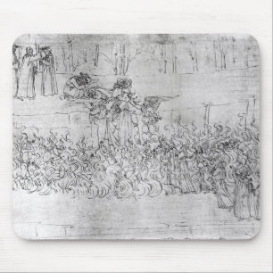 Tapis De Souris Purgatoire, "de la comédie divine" par Dante