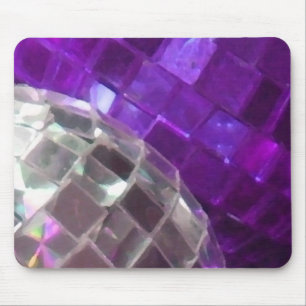 Tapis De Souris Purple Baubles détail mousepad