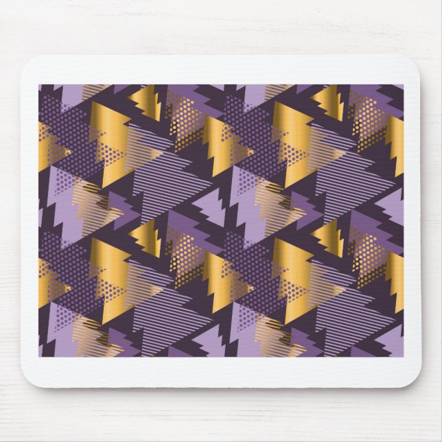 Tapis De Souris purple christmas trees (Devant)