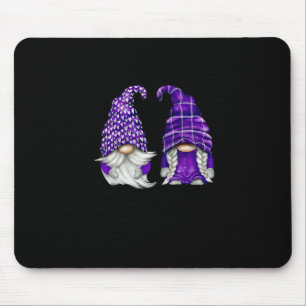 Tapis De Souris Purple Gnome Printemps Esthétique Pour Les Femmes 