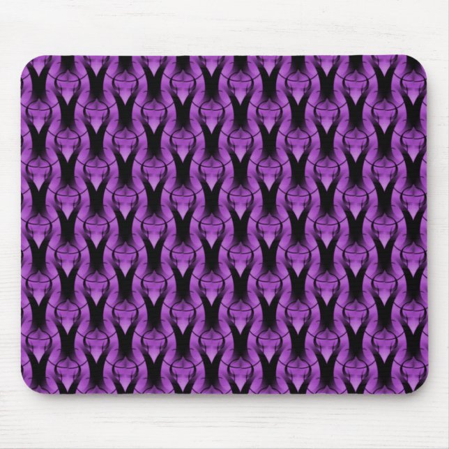 Tapis De Souris Purple Moderne Mousepad (Devant)