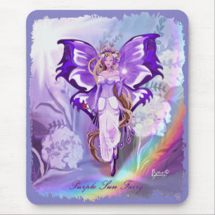 Tapis De Souris Purple Sun Fairy