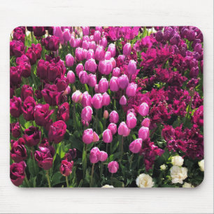 Tapis De Souris Purple Tulips