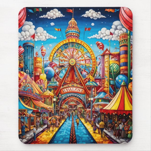 Tapis De Souris Puzzle Carnival (Devant)