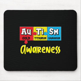 Tapis De Souris Puzzle de Sensibilisation sur l'autisme drôle Chim