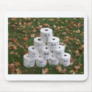 Tapis De Souris Pyramide en papier toilette