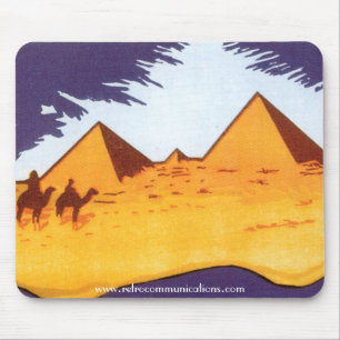 Tapis De Souris Pyramide vintage Mousepad