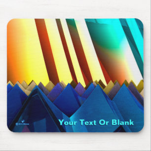 Tapis De Souris Pyramides bleues et prison