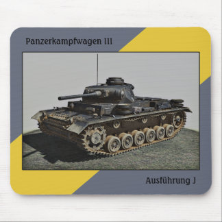 Tapis De Souris Pzkpfw III Ausf J-MousePad