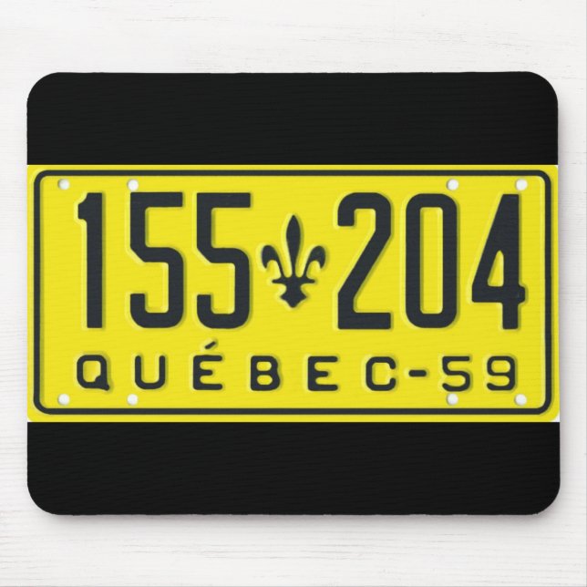 TAPIS DE SOURIS QC59 (Devant)