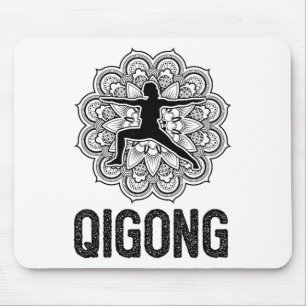 Tapis De Souris Qigong Yin Yang Arts martiaux Tai Chi Yoga Méditat