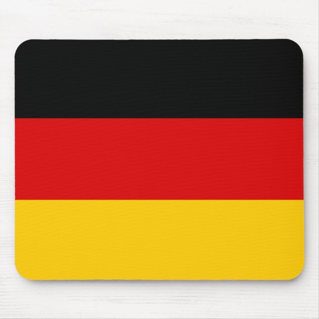 Tapis De Souris Qualité du drapeau allemand (Devant)