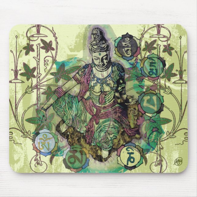 Tapis De Souris Quan Yin Mousepad (Devant)