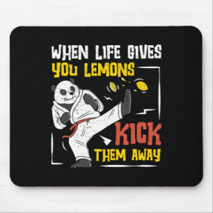 Tapis De Souris Quand la vie vous donne des citrons bottez-les loi