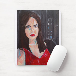 Tapis De Souris Quand le monde oublia mon nom Peinture Alfred Fox