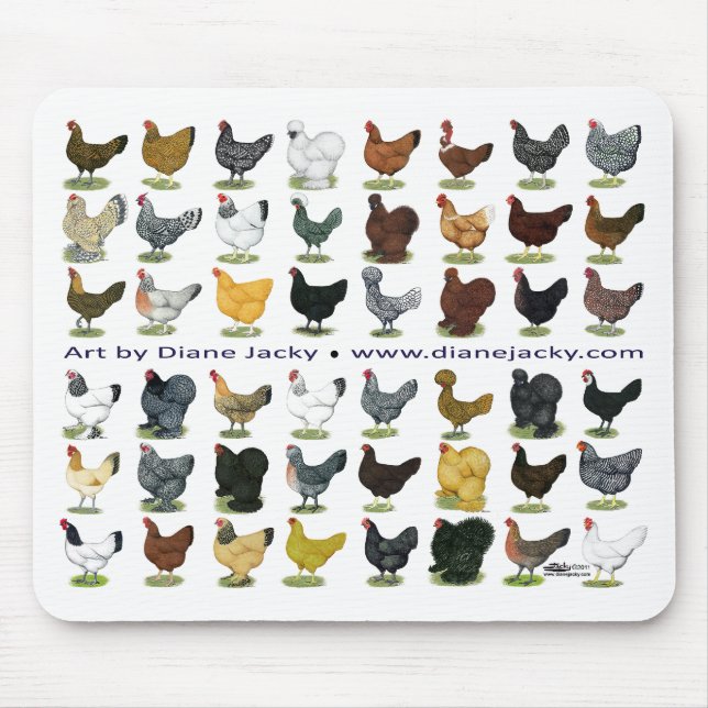 Tapis De Souris Quarante-huit Hen Promo (Devant)