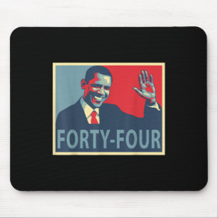 Tapis De Souris Quarante-quatre président Obama 44 président
