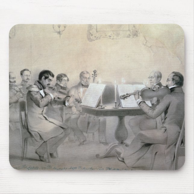 Tapis De Souris Quartet du compte A.F. Lvov, 1840 de compositeur (Devant)