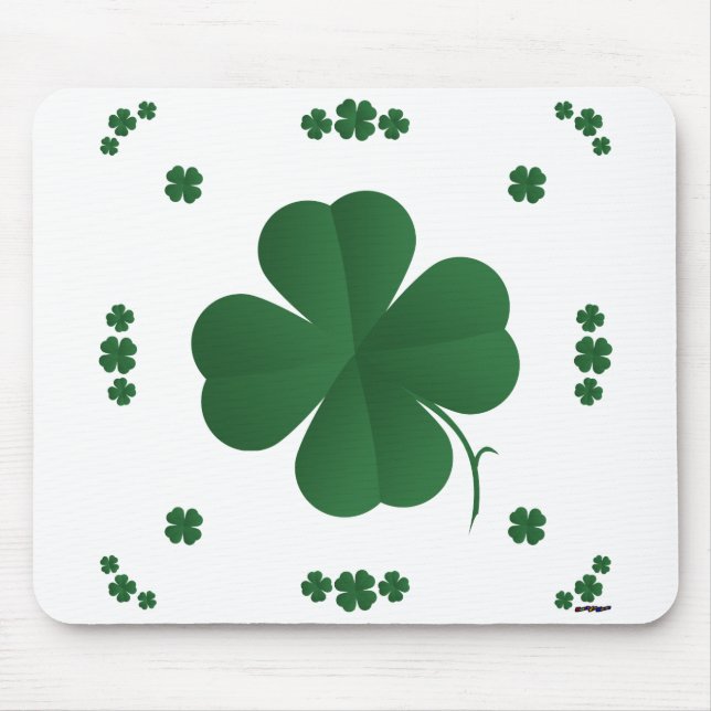 Tapis De Souris Quatre Cloches De Feuille (Devant)
