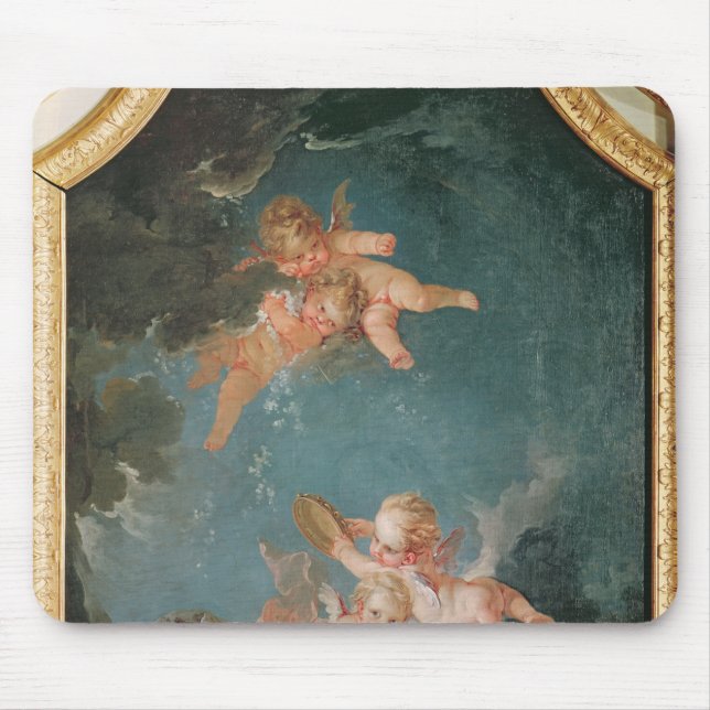 Tapis De Souris Quatre saisons dans Salle du Conseil - hiver (Devant)