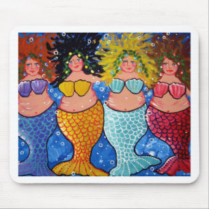 Tapis De Souris Quatre sirènes de Chubby