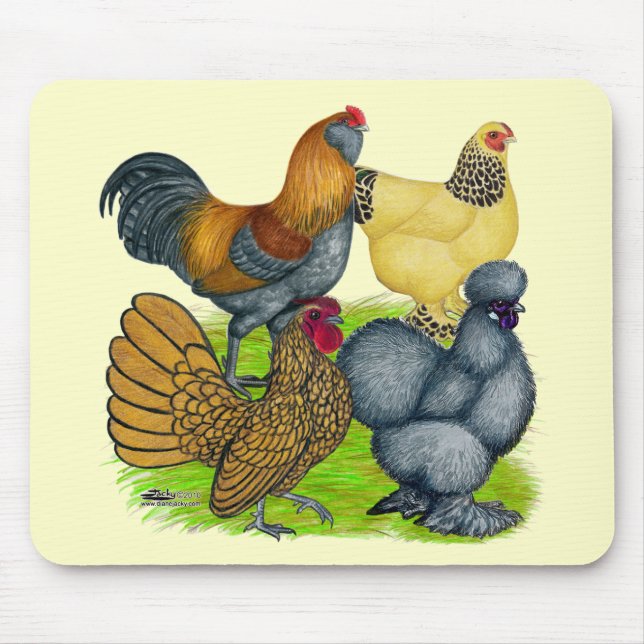 Tapis De Souris Quatuor Bantam (Devant)