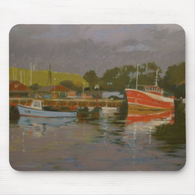 Tapis De Souris Quay Salcombe 2 du pêcheur (Devant)