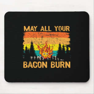 Tapis De Souris Que tout votre bacon brûle griller steak cuisson a