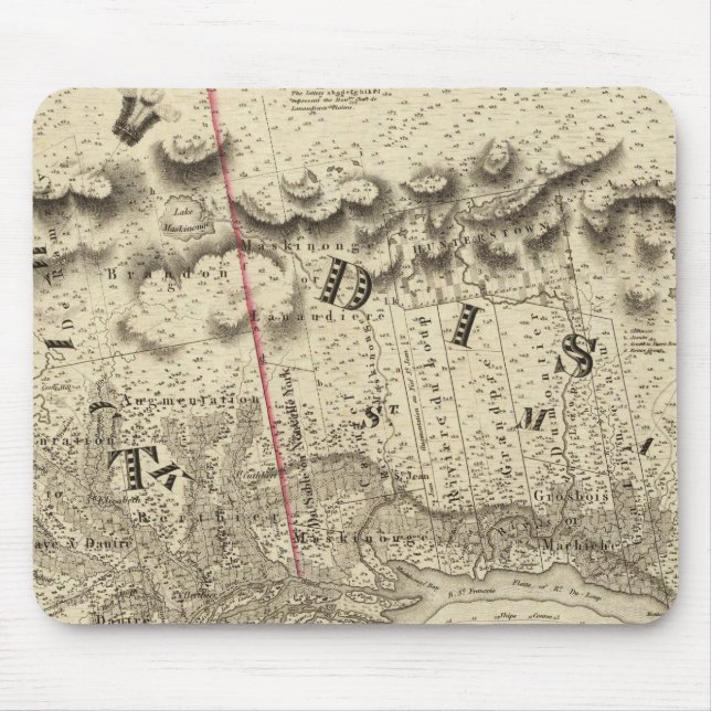 Tapis De Souris Québec, Canada 4 (Devant)