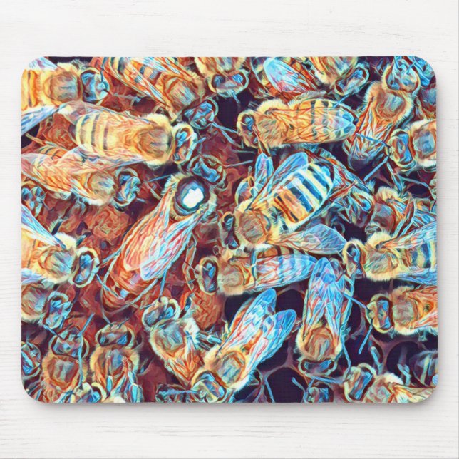 Tapis De Souris Queen Bee Mousepad (Devant)