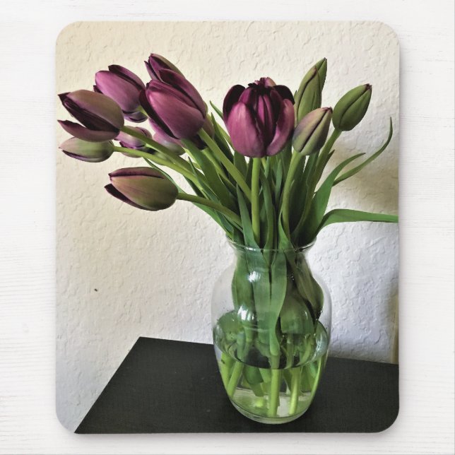 Tapis De Souris Queen of Night Tulips (Devant)