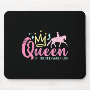 Tapis De Souris Queen Of The Dressage Ring Aime L'Équitation