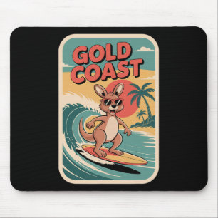 Tapis De Souris Queensland ambiance de plage Rétro Coucher de sole