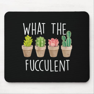 Tapis De Souris Quel cadeau de cactus succulent Fucculent 