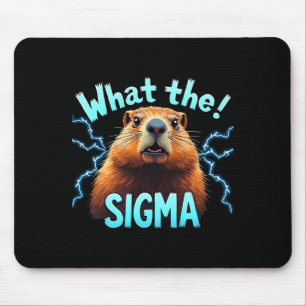 Tapis De Souris Quel Sigma Mème Vintage Woodchuck Pour Ground-hog