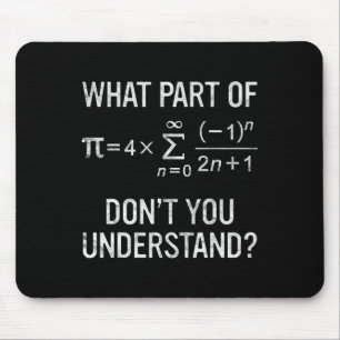 Tapis De Souris Quelle partie de Don't you Understanding Gift Math