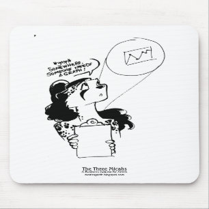 Tapis De Souris Quelqu'un a besoin d'un graphique ! Mousepad