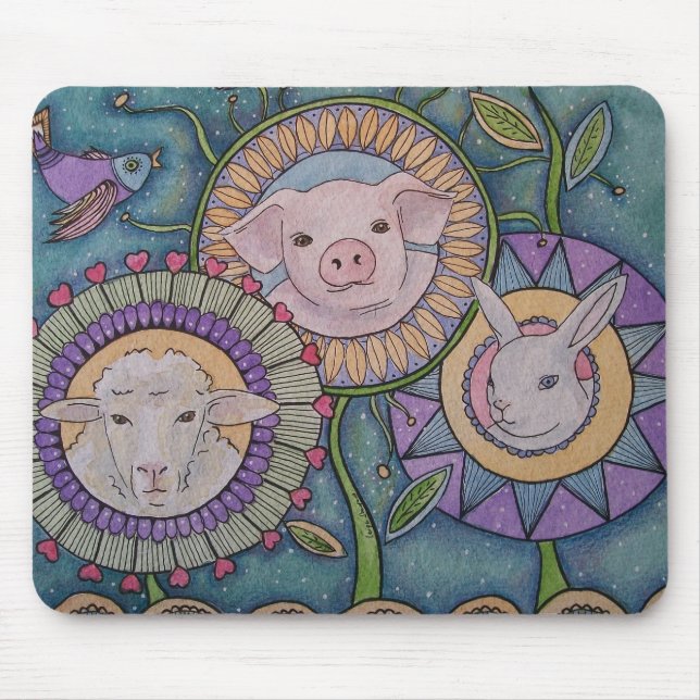 Tapis De Souris "Quelqu'un pas quelque chose" mousepad (Devant)