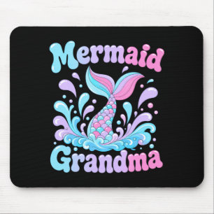 Tapis De Souris Queue de sirène ludique pour hommes avec éclabouss