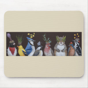 Tapis De Souris Qui a mangé tous les snacks de fête ? pavé sour