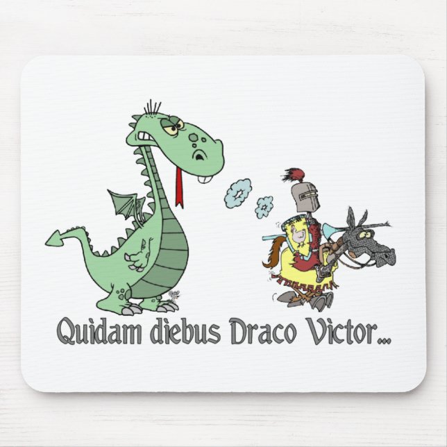 Tapis De Souris Quidam Diebus Draco Victor (Devant)