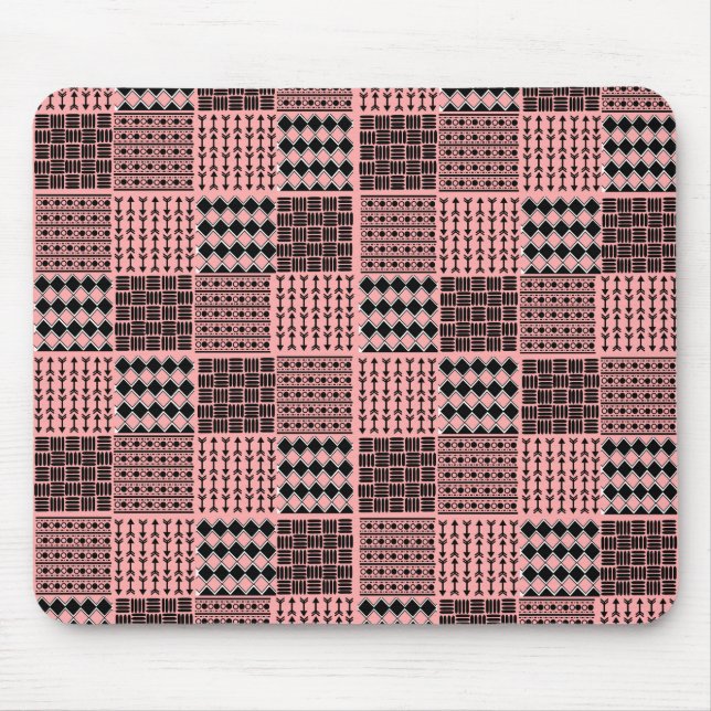 Tapis De Souris Quilt Boho (Devant)