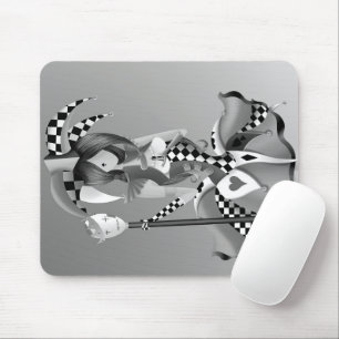 Tapis De Souris Quirky Jester et Puppet King