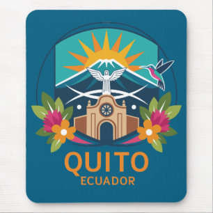 Tapis De Souris Quito Équateur Amérique du Sud