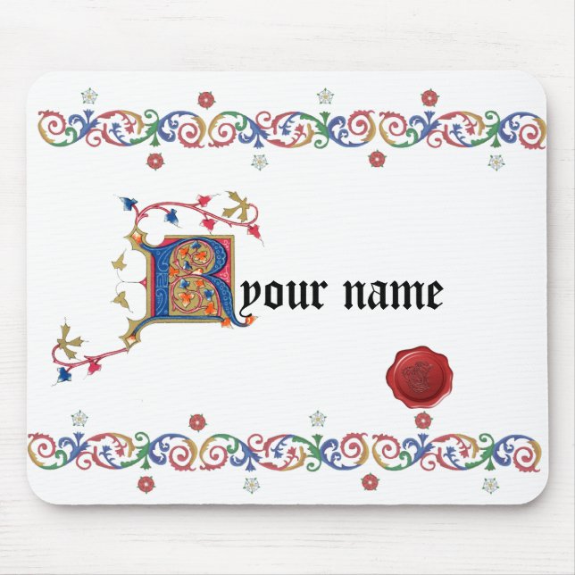 Tapis De Souris R Mousepad médiéval (Devant)