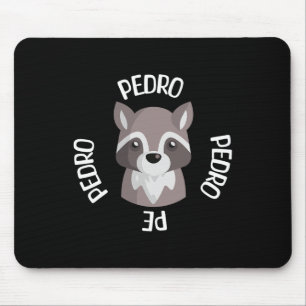 Tapis De Souris Raccoon Danser Funny Pedro Pedro Pedro Pe Mème So